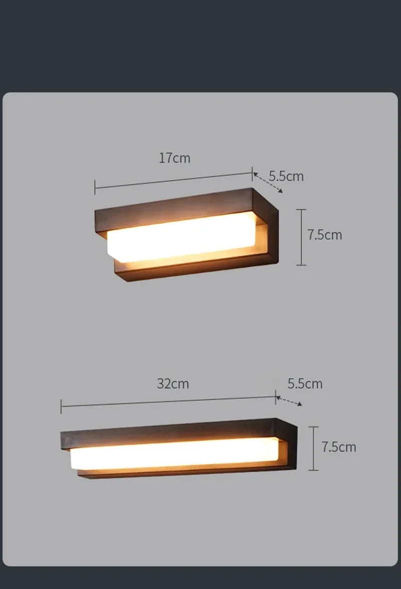 Ultra Bright Outdoor Solar Wall Lights-IP65 Waterproof Solar Powered Wall Sconce for Garden, Patio & Fence