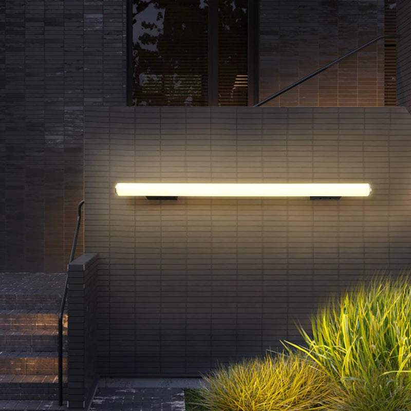 Modern Outdoor LED Wall Light- IP65 Waterproof Exterior Wall Sconce Lighting for Porch, Patio, Garage & Front Door